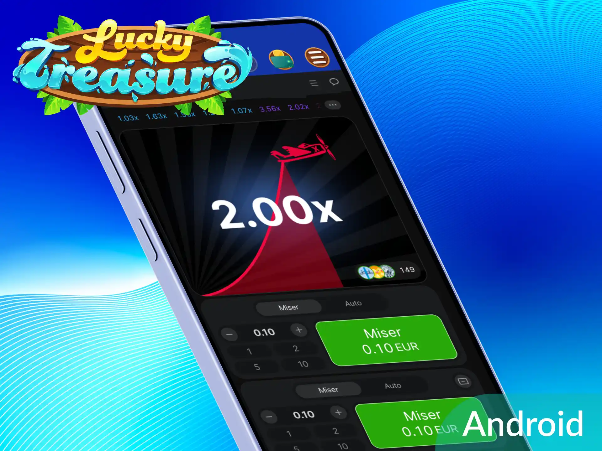 Apprenez à télécharger et installer la version d'Aviator sur Android avec Lucky Treasure.