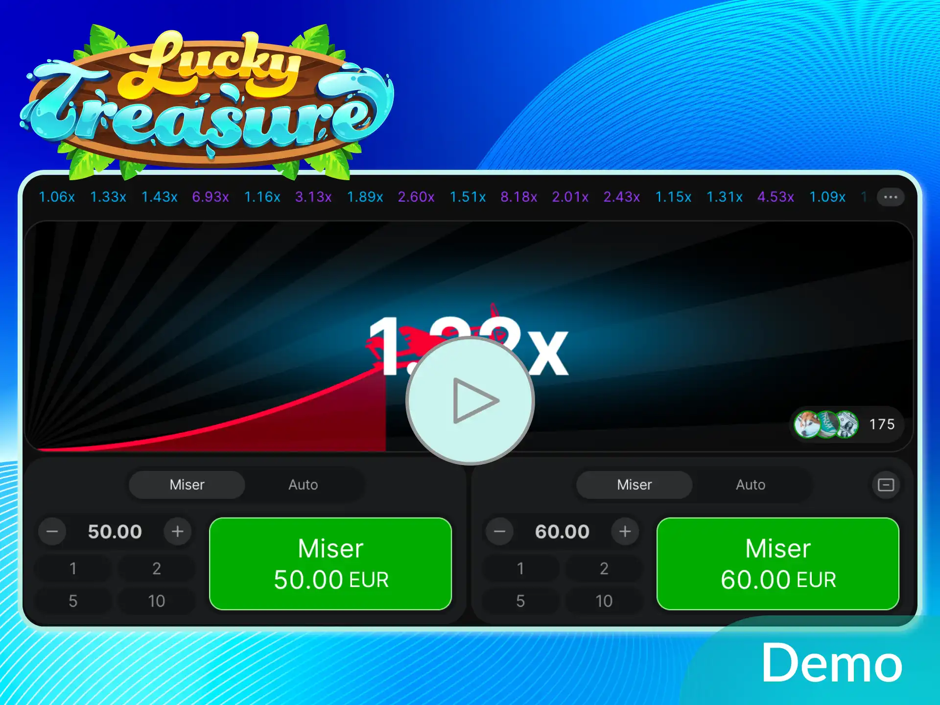 Testez le mode démo Aviator sur Lucky Treasure pour vous entraîner sans risquer votre capital.