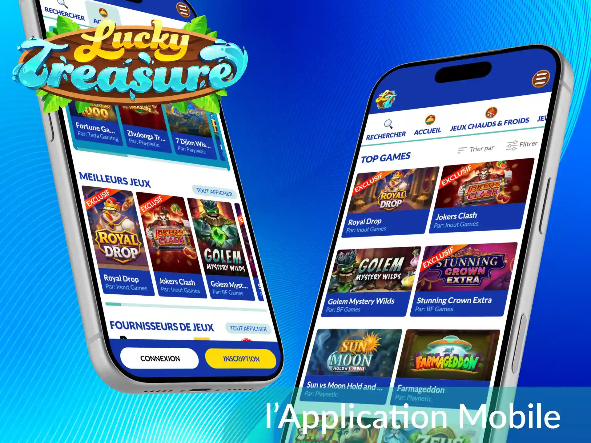 Apprenez comment jouer aux machines à sous via l’application mobile Lucky Treasure en toute liberté.