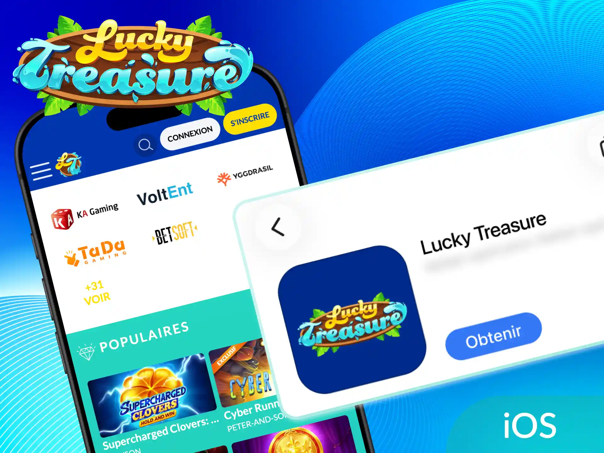 Suivez notre guide facile pour télécharger Lucky Treasure sur iOS en toute simplicité.