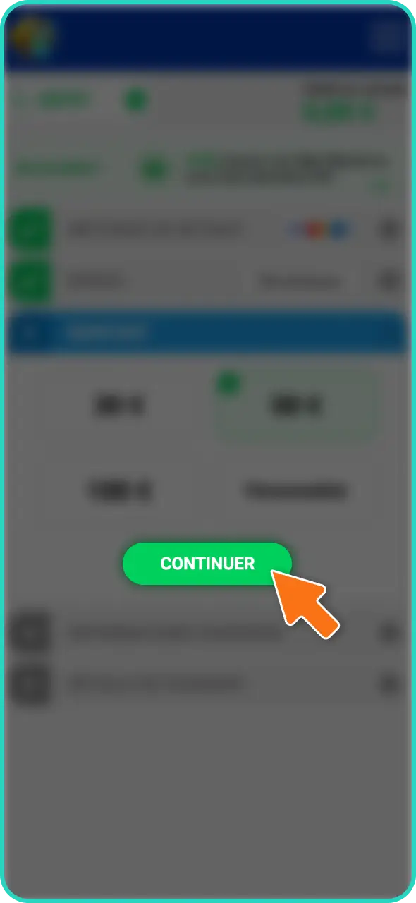 Confirmez la demande de retrait pour finaliser la transaction sur Lucky Treasure.